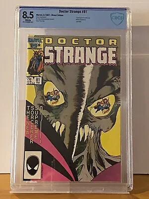 Buy Doctor Strange #81. First Full Rintrah.  ￼CBCS 8.5. Not CGC. Newly Slabbed. • 71.15£