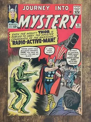 Buy Journey Into Mystery #93 - GORGEOUS HIGHER GRADE - 1st App Radioactive Man • 16.23£