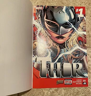 Buy Thor 1 (2014) 1st Appearance Of Jane Foster As Thor NM+ Blank Variant • 5.53£