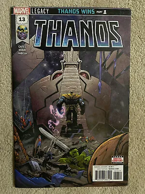 Buy Marvel THANOS #13 (2018) 1st APPEARANCE OF COSMIC GHOST RIDER Frank Castle • 103.93£