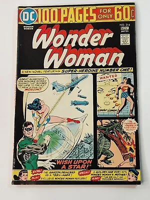 Buy Wonder Woman 214 DC Comics 100 Pages Bronze Age 1974 • 35.61£