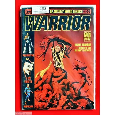 Buy Warrior # 8  1st Print V For Vendetta Alan Moore  Magazine Comic UK (Lot 2723 • 13.49£