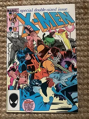 Buy Uncanny X-men 193  VF-/FN First Cannon Appearance Of Fire Star In Comics • 9.49£