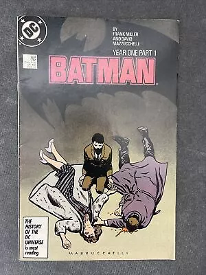 Buy Batman Issue # 404 / 1987 ~ Miller Year One DC Comics • 20.53£