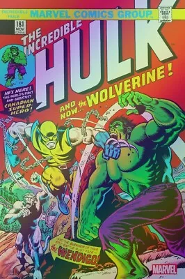 Buy Incredible Hulk #181_unknown Comics Exclusive Foil Facsimile Virgin Variant! • 1.70£