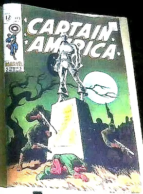 Buy Replica Marvel Cover CAPTAIN AMERICA #113 Exact Copy Reprint NO COMIC • 14.99£
