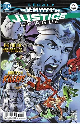 Buy JUSTICE LEAGUE (2016) #29 - Cover A - DC Universe Rebirth - New Bagged • 4.99£