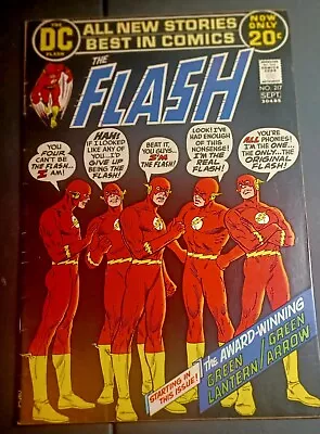 Buy The Flash #217  (1972 DC ) Neal Adams Green Lantern/Green Arrow, Bronze Age  • 8.01£