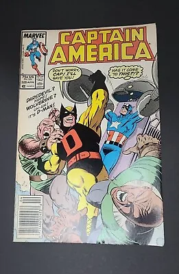 Buy Captain America # 328 Newsstand - 1st D-Man, AKA Demolition Man • 11.19£