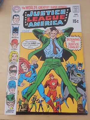 Buy Justice League Of America December, #77 15 Cent Comic - GREAT Condition • 26.38£