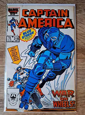 Buy Captain America #318 (1986) Copper Age-Marvel Comics Listing #234 To #379 VF+ • 2.85£