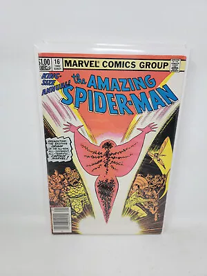 Buy Amazing Spider-man Annual #16 Captain Marvel 1st App *1982* Newsstand 8.0 • 37.95£
