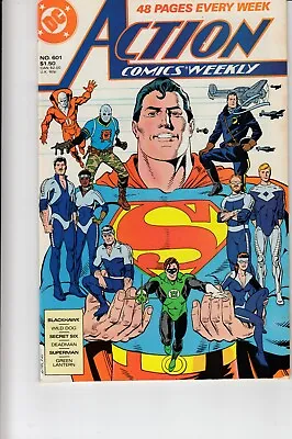 Buy Action Comics & Action Comics Weekly Issues Between #524 - #723 DC Comics • 3.50£