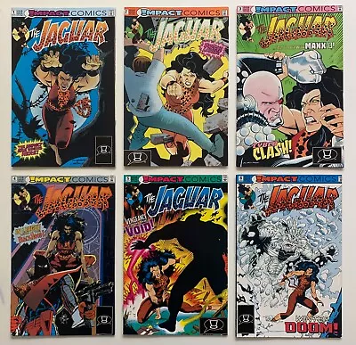 Buy Jaguar #1 To 14 Complete Series + Annual (Impact DC 1991) 15 X VF+ & NM Comics • 44.95£