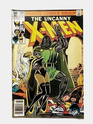 Buy Uncanny X-Men #145 Marvel Comics MAY 1981  Newsstand Doctor Doom • 16.09£