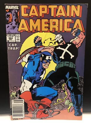 Buy Captain America #364 Comic Marvel Comics Newsstand Mark Jewelers • 14.43£