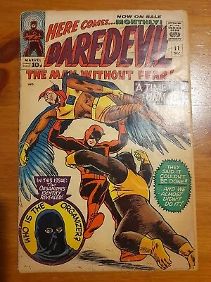 Buy Daredevil #11 Dec 1965 Good 2.0 The Organization • 29.99£