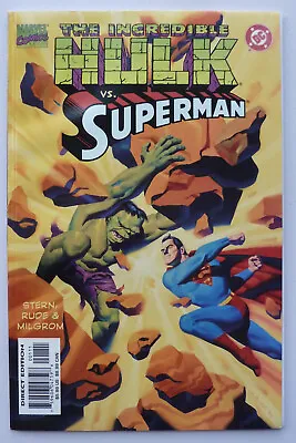 Buy The Incredible Hulk Vs Superman #1 - Marvel / DC Comics July 1999 VF 8.0 • 17.49£