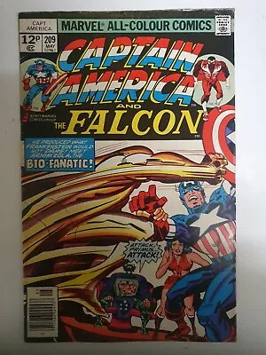 Buy Captain America #209 Marvel Comics 1st Cameo Arnim Zola Key Issue • 5£