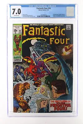 Buy Fantastic Four #94 - Marvel Comics 1970 CGC 7.0 1st Appearance Of Agatha Harknes • 130.45£