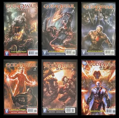 Buy Wildstorm God Of War 1 2 3 4 5 6 Complete Lot 1st KRATOS VF/NM (issue 6 Is VF) • 237.17£