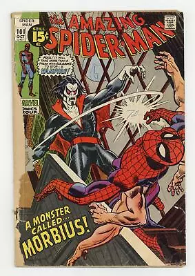 Buy Amazing Spider-Man #101 PR 0.5 1971 1st App. Morbius • 87.95£