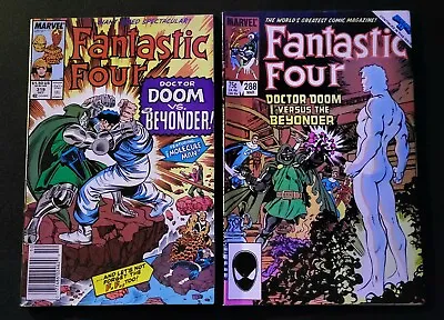 Buy Fantastic Four #319  Newsstand Origin Beyonder & #288 Dr Doom Vs Beyonder MCU 🔑 • 36.15£