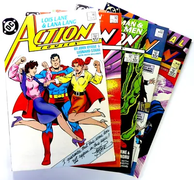 Buy DC Action Comics SUPERMAN 1987-88 #597 598 599 600 +Ann 1 VF/NM To NM Ships FREE • 21.21£