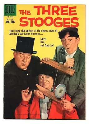 Buy Four Color #1043 5.0 Three Stooges #1 Photo Cover 1959 Off-white Pages • 54.20£