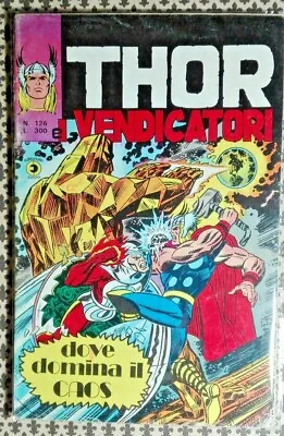 Buy  Thor The Avengers Comic, Where Chaos Dominates - N.126-perfect-ref.1245 • 12.82£