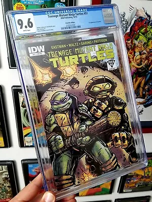 Buy Teenage Mutant Ninja Turtles #51 CGC 9.6 1st Appearance Of Jennika First Print • 235.83£
