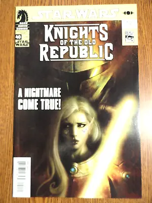 Buy Star Wars Knights Of The Old Republic #40 Key NM 1st Evil Darth Malak Dark Horse • 23.84£