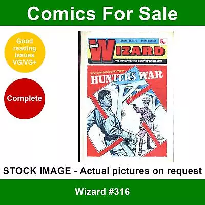 Buy Wizard #316 Comic 28 February 1976 VG/VG+ DC Thomson • 3.49£