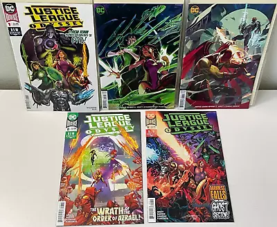 Buy DC Comics JUSTICE LEAGUE ODYSSEY 10 BOOK LOT # 1-25 NEW GODS DARKSEID VF 2018 • 13.37£