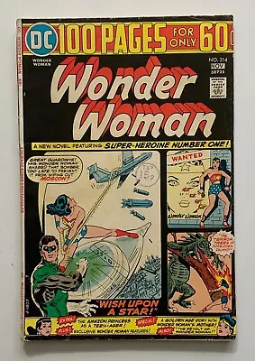 Buy Wonder Woman #214 Super Spectacular 100 Pages (DC 1974) VG/FN Bronze Age Comic • 40£