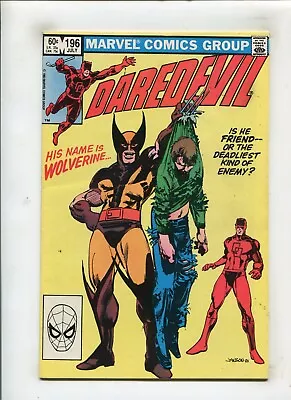 Buy Daredevil #196 (9.2) Wolverine!! 1983 • 19.76£