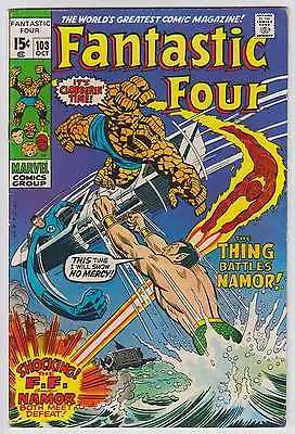 Buy L3360: Fantastic Four #103, Vol 1, F-F+ Condition • 19.86£