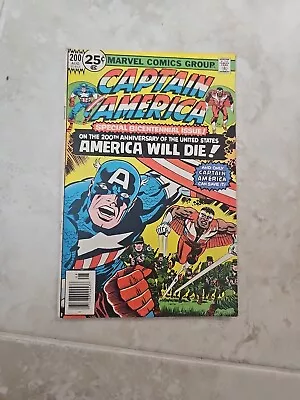 Buy Captain America #200 (Marvel Comics August 1976) • 6.33£