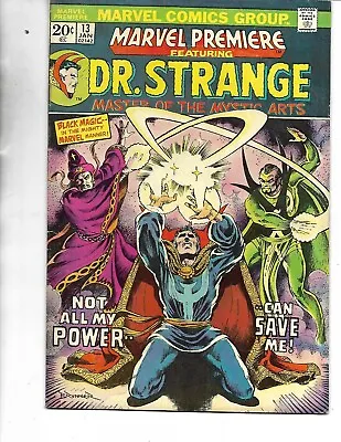 Buy Marvel Premiere #13 And #14 - Dr. Strange - Very Good Cond. • 15.77£