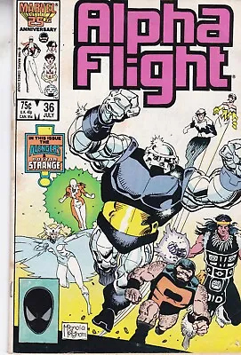 Buy Marvel Comics Alpha Flight Vol. 1 #36 July 1986 Fast P&p Same Day Dispatch • 4.99£