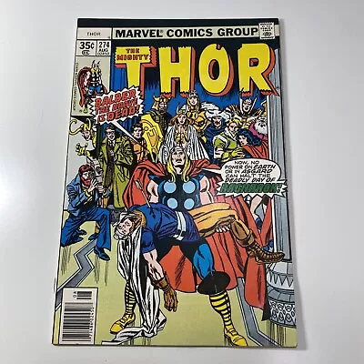 Buy The Mighty Thor #274 Marvel Comics  August  - 1978 Vintage Comic Book • 5.62£