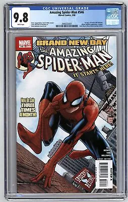 Buy Amazing Spider-Man #546 ~ CGC 9.8 ~ 1st Full Appearance Of Mr. Negative • 126.93£