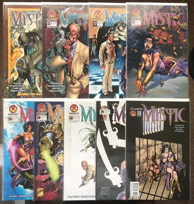 Buy Mystic #10,11,12,13,14,16,18,34,38 2002 CrossGen Comics Lot Of 9 Comics • 15.82£