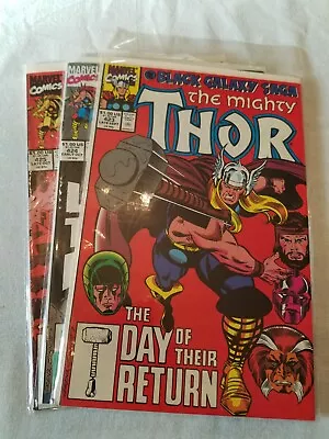 Buy The Mighty Thor 1990 Issues 423, 424, 425 NM • 10.69£