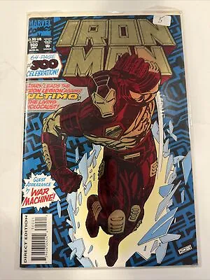 Buy Iron Man 300 9.8 NM/Mint Collector Edition Embossed Foil Cover Steve Mitchell • 22.41£