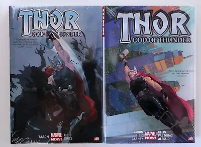 Buy SEALED!  Oversized Thor: God Of Thunder Volume 1 2 AARON RIBIC Marvel Hardcover • 59.27£