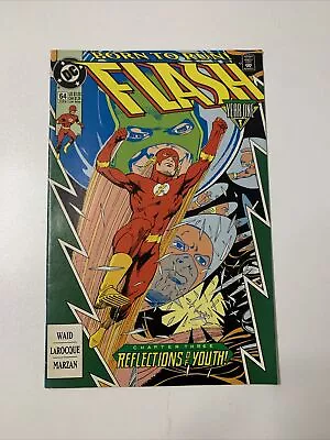 Buy Flash #64 Born To Run - DC Comics 1992 • 4.99£