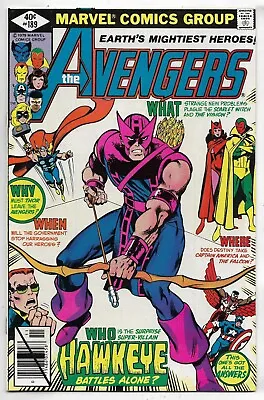 Buy Avengers 1979 #189 Very Fine • 6.31£