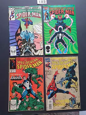 Buy SPECTACULAR SPIDER- MAN  # 82-115-141-209 1983/94 US EDITIONS X 4 • 15.99£