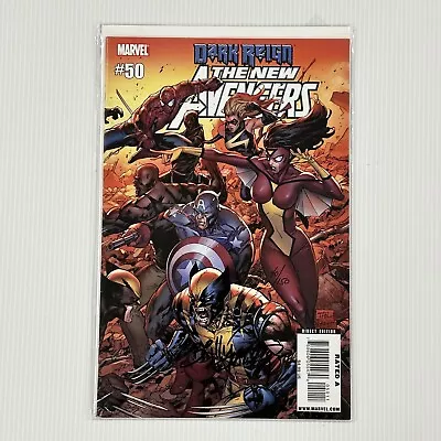 Buy New Avengers #50 Dark Reign 2009 Dynamic Forces Signed By Billy Tan 40/150 • 18£